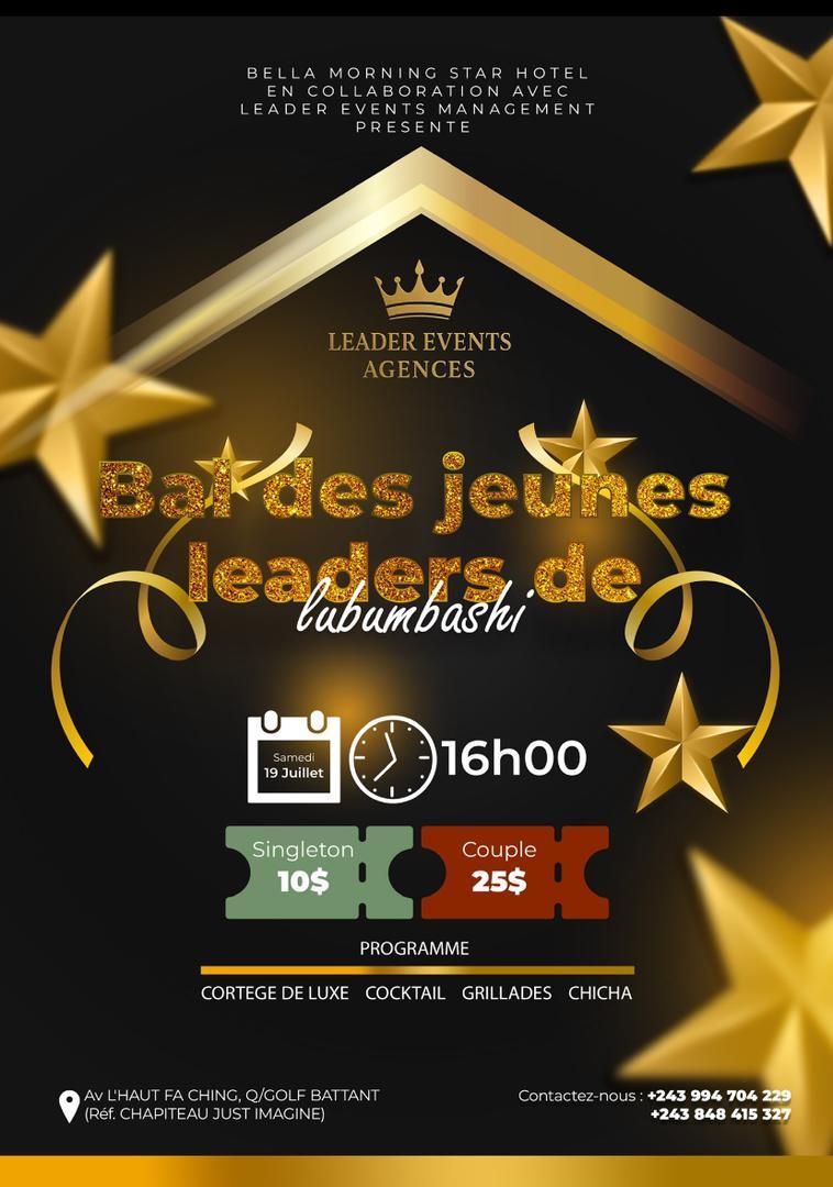 Bal de jeunes leaders de lubumbashi